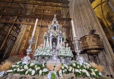 La Catedral de Sevilla suspende la procesión por las calles del Corpus Christi de 2023 por el riesgo de lluvia