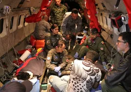 Así es el C295, el avión sevillano convertido en ambulancia que trasladó a los niños perdidos en Colombia