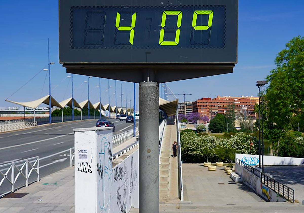 Las temperaturas máximas rondarán los 40º los próximos días