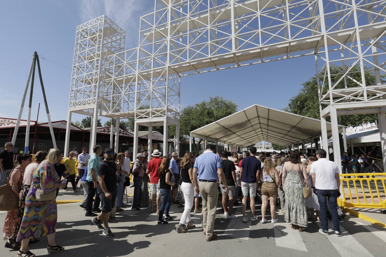 Primer mitin de precampaña  de Pedro Sánchez celebrado en Dos Hermanas