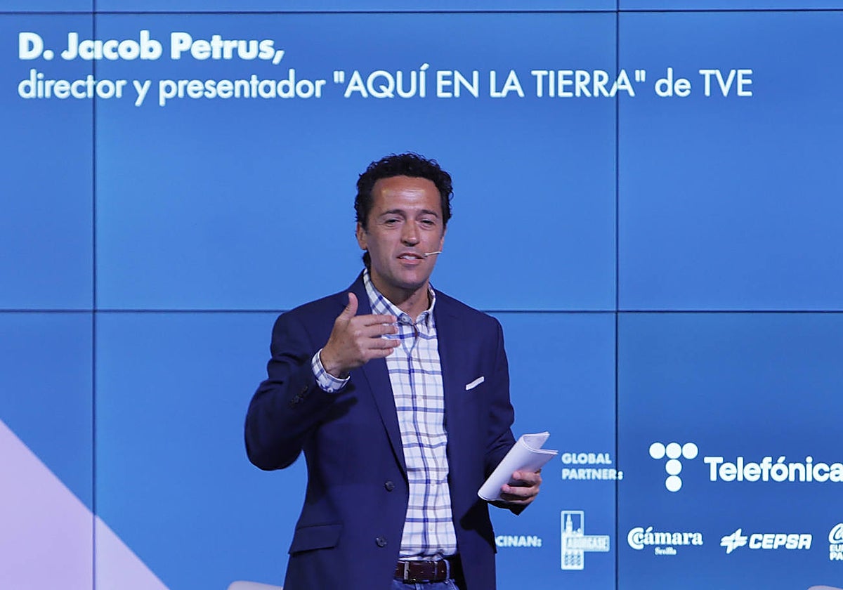 Jacob Petrus, geógrafo, climatólogo y presentador del programa 'Aquí en la Tierra' de TVE