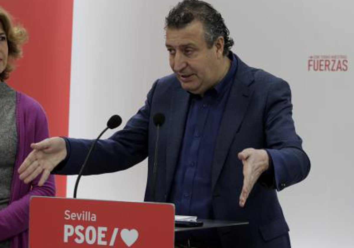 Javier Fernández, secretario provincial del PSOE de Sevilla