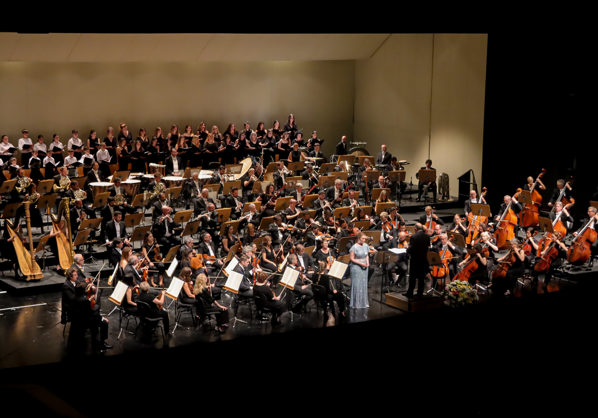 Imagen del concierto del Ciclo Gran Sinfónico en el Teatro de la Maestranza