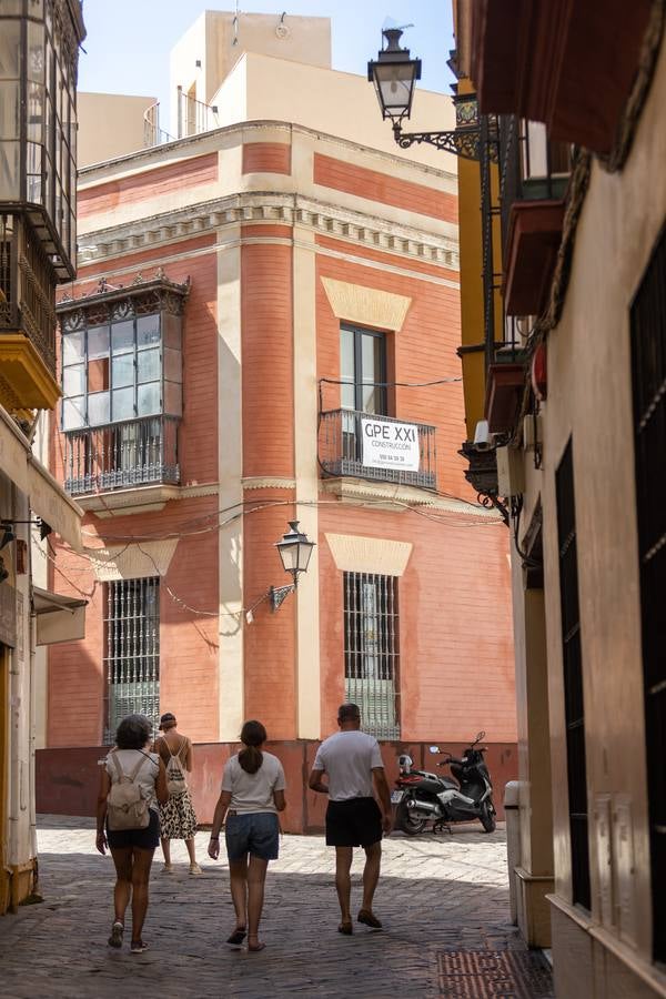 Ambiente del barrio de Santa Cruz