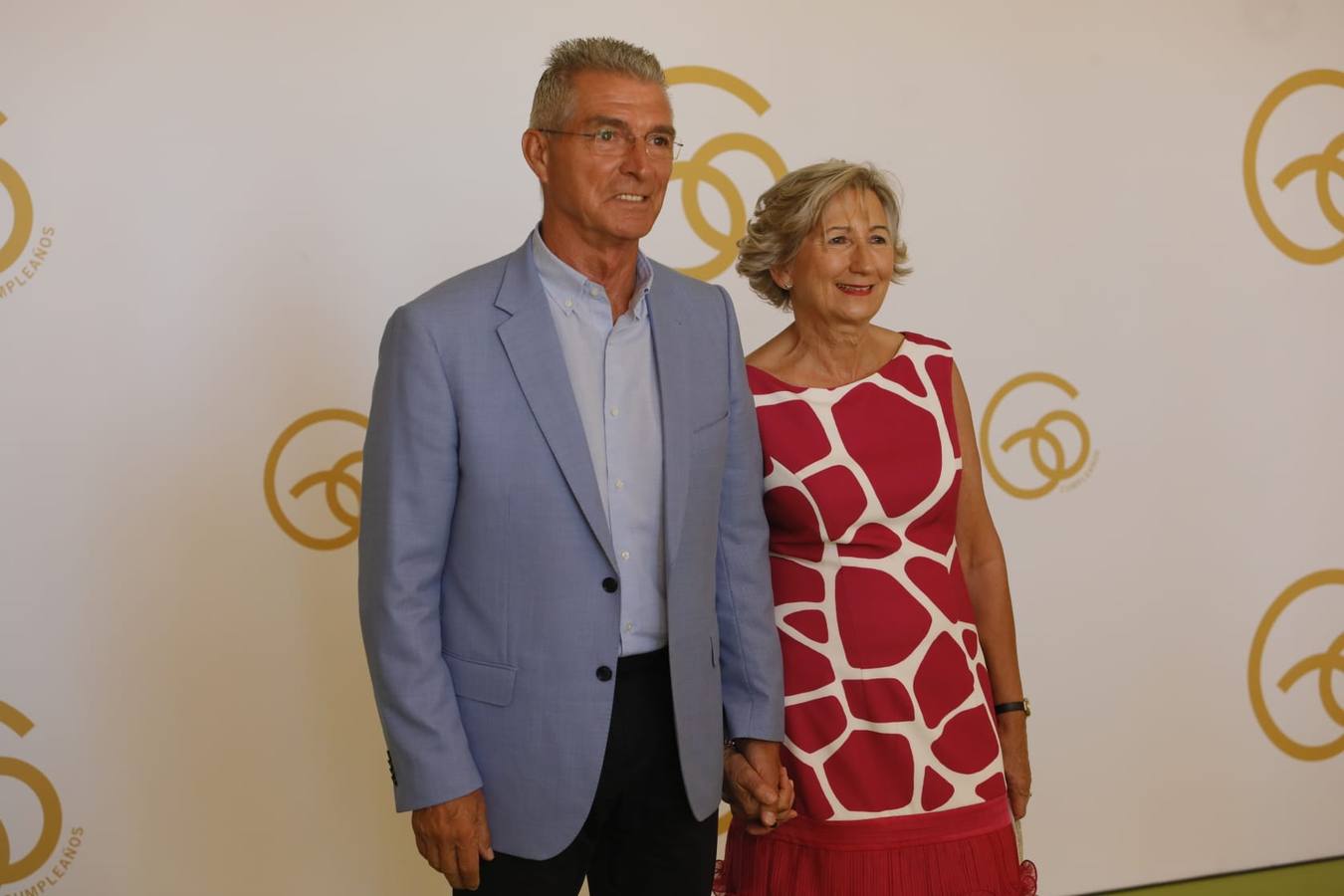Manolo Sarriá y su esposa