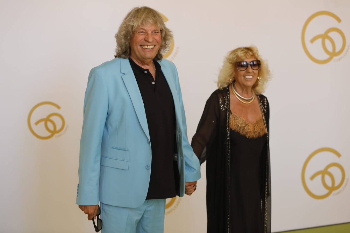 José Mercé y su esposa