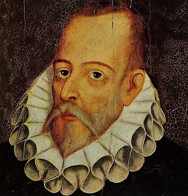 Retrato de Miguel de Cervantes atribuido a Juan de Jáuregui