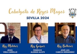 Quién es quién en la Cabalgata de los Reyes Magos de Sevilla 2024