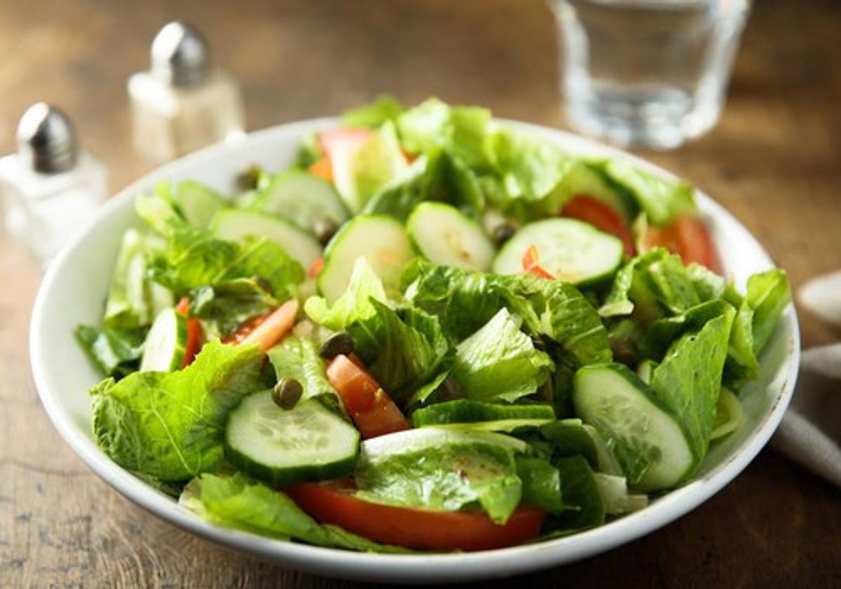 Un ensalada refrescante