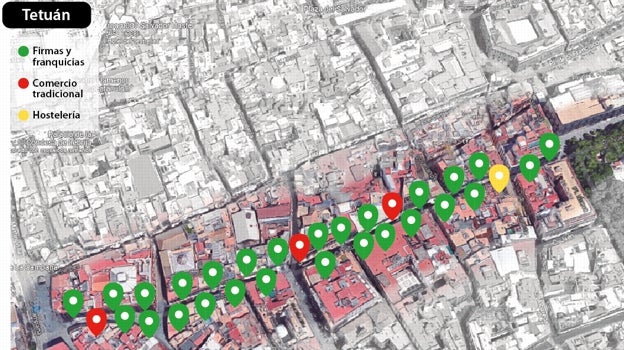 El cambio de los ejes comerciales tras tres décadas de peatonalizaciones en Sevilla