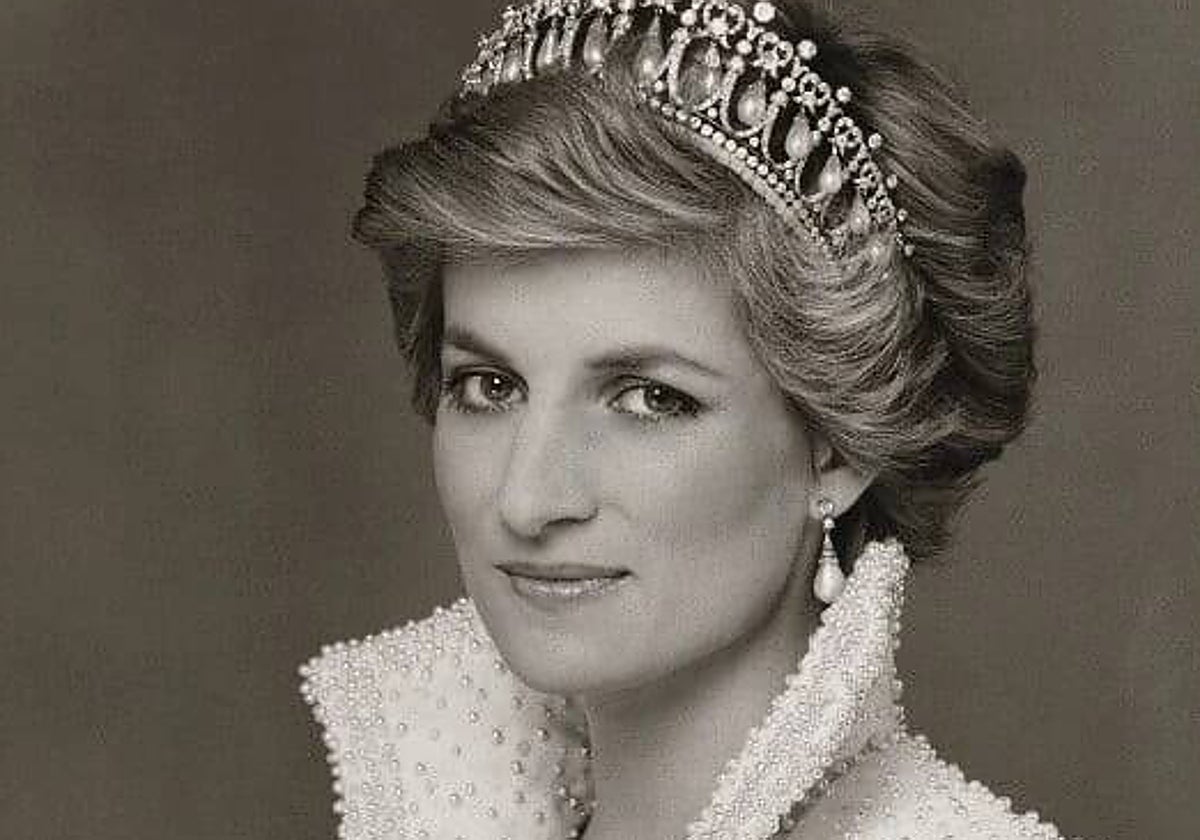 Terence Donovan. Retrato oficial de S.A. R. Diana, princesa de Gales. 1990.