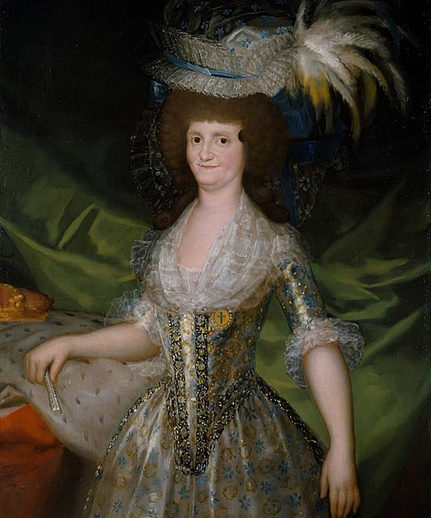 Francisco de Goya. María Luisa de Parma, reina de España. Museo del Prado