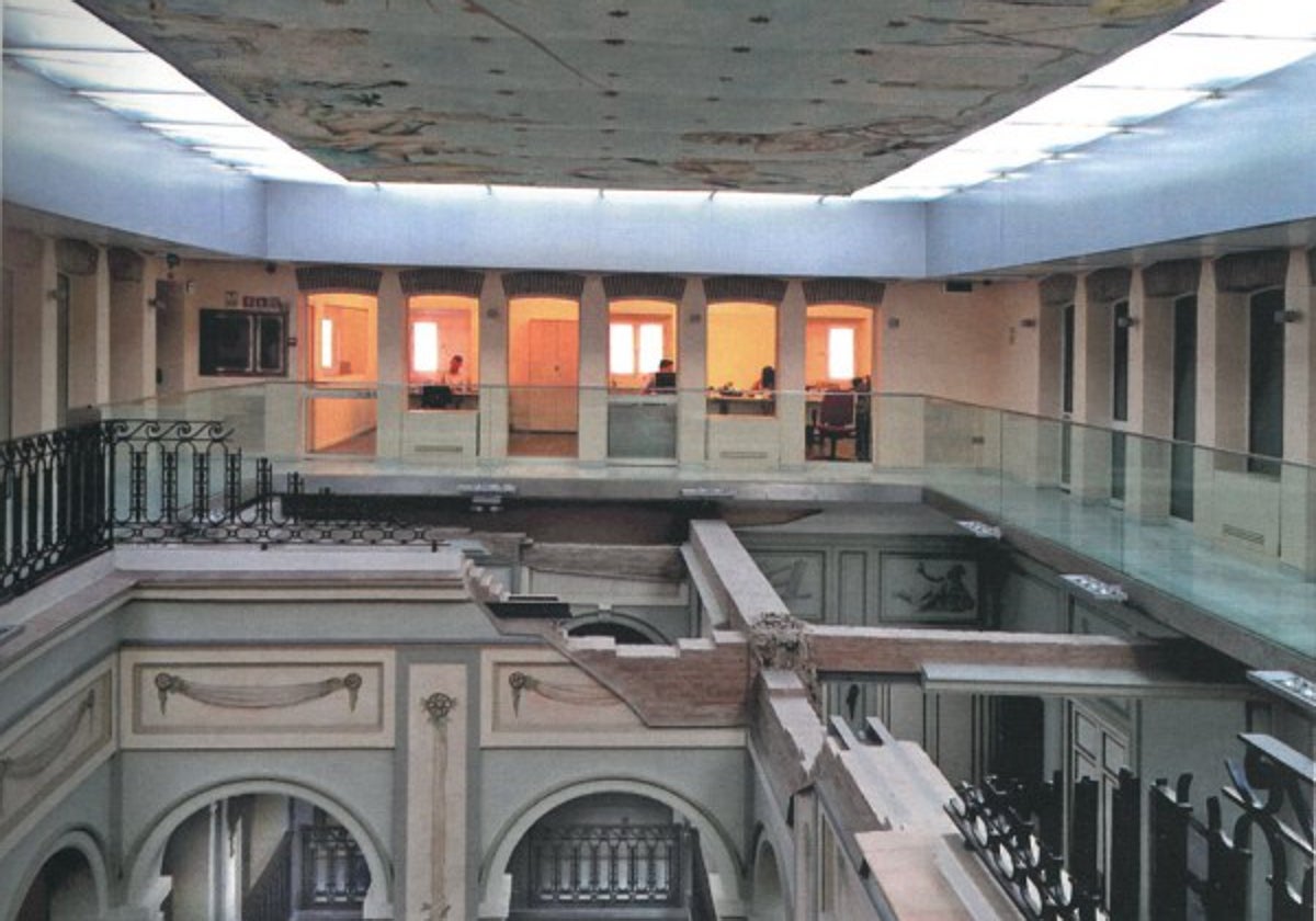 Proceso de remodelación de la Cámara de Comercio de Sevilla