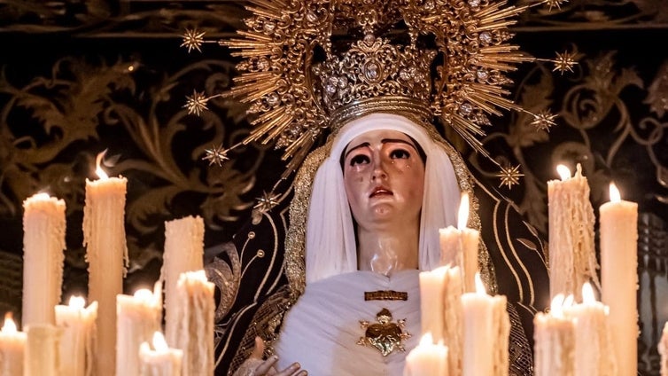 La Virgen de los Dolores de Écija estará en la calle todo el día de su coronación canónica