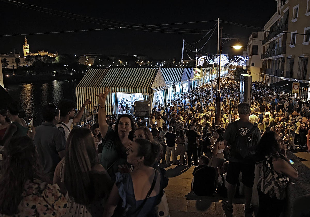 Inauguración de la Velá de Santa Ana