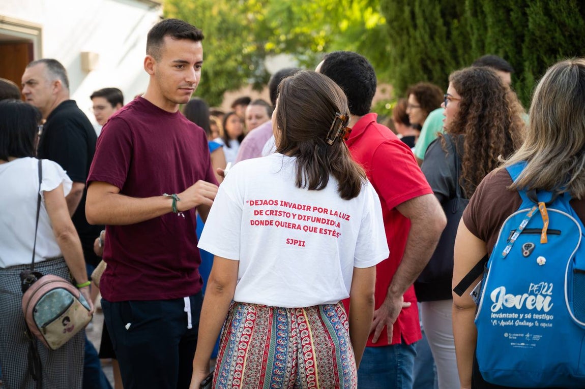 Los primeros jóvenes que parten de Sevilla para la Jornada Mundial de la Juventud en Lisboa