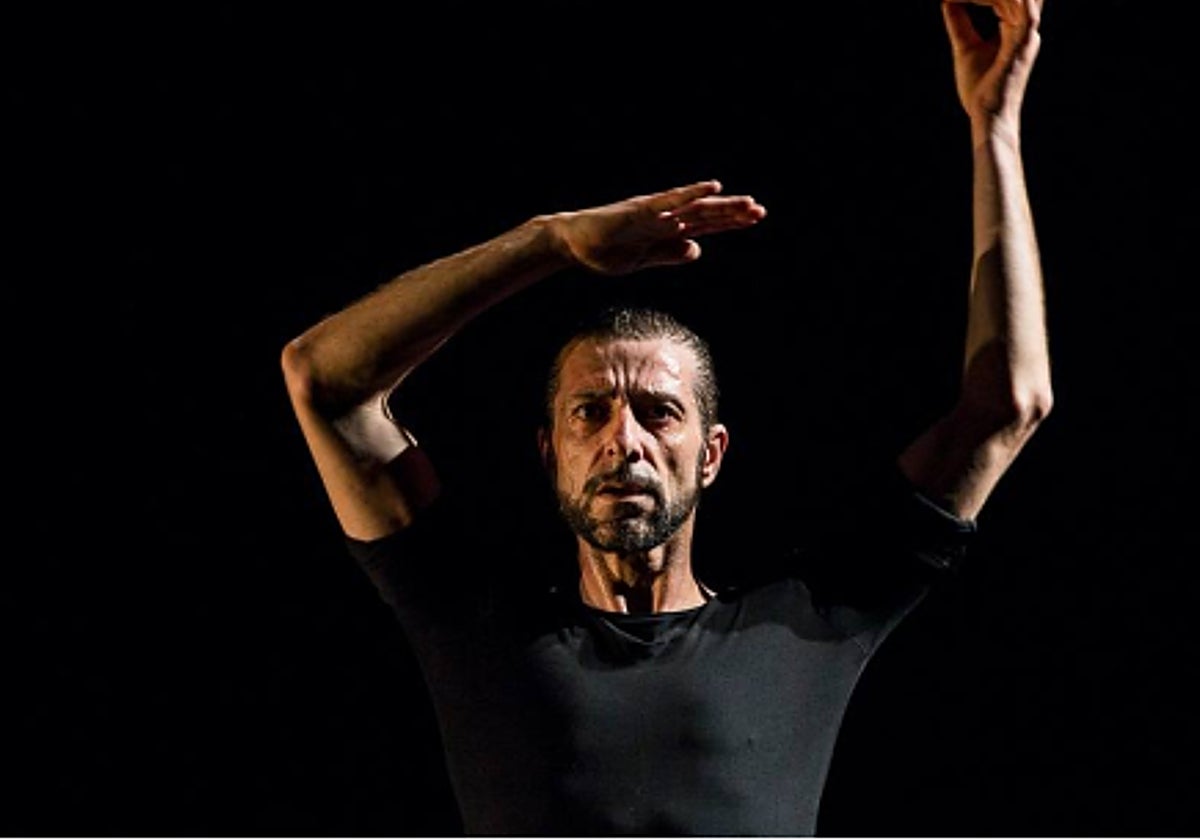 Andrés Marín, coreógrafo y protagonista de 'Picasso y la Danza' que se estrena en el teatro del Generaife de la Alhambra