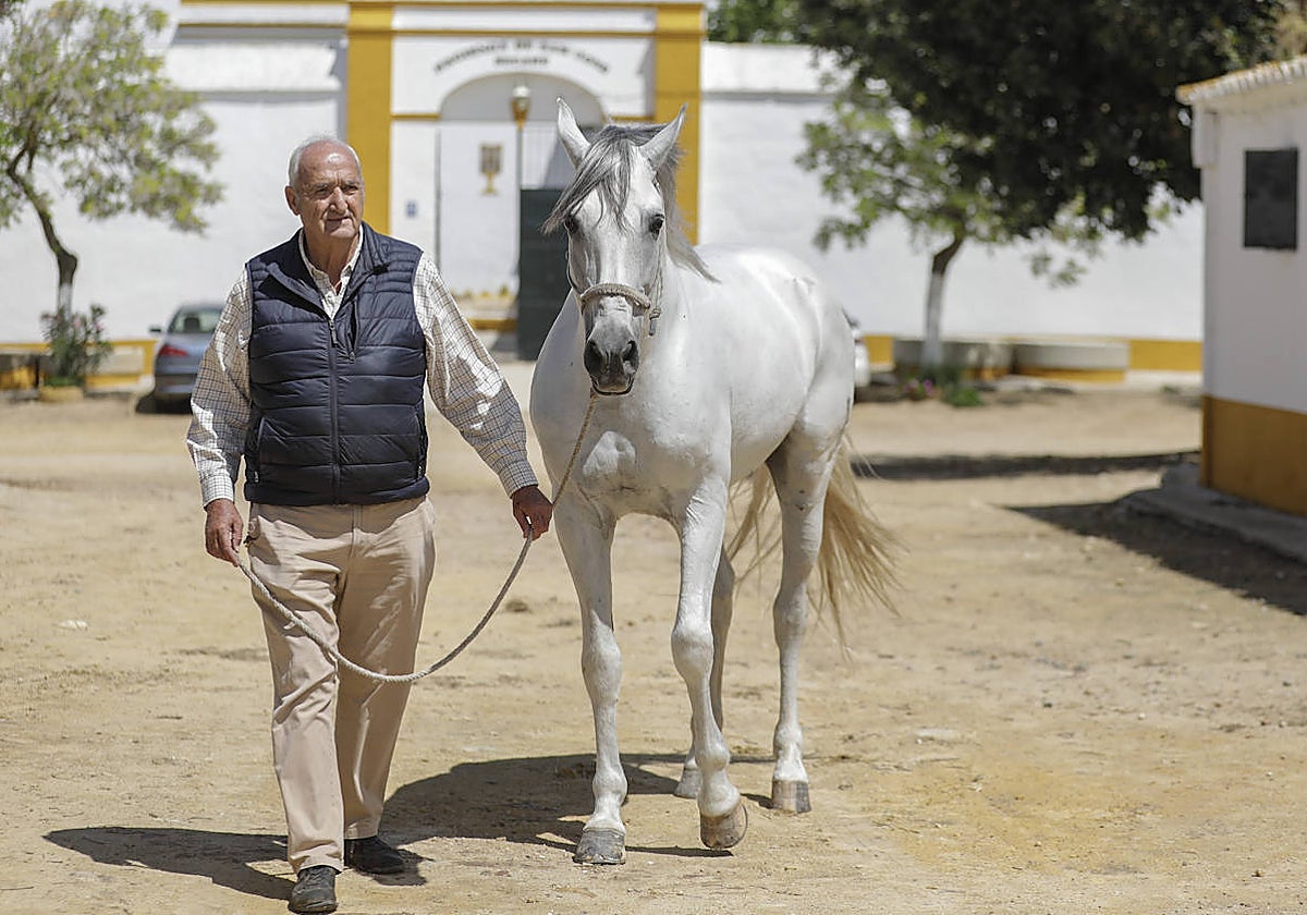 Javier Buendía, en la emblemática finca Bucaré