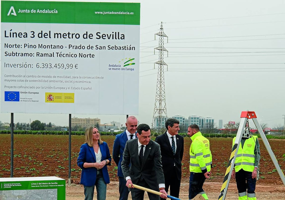 Se han iniciado grandes proyectos, como la nueva línea de Metro para Sevilla