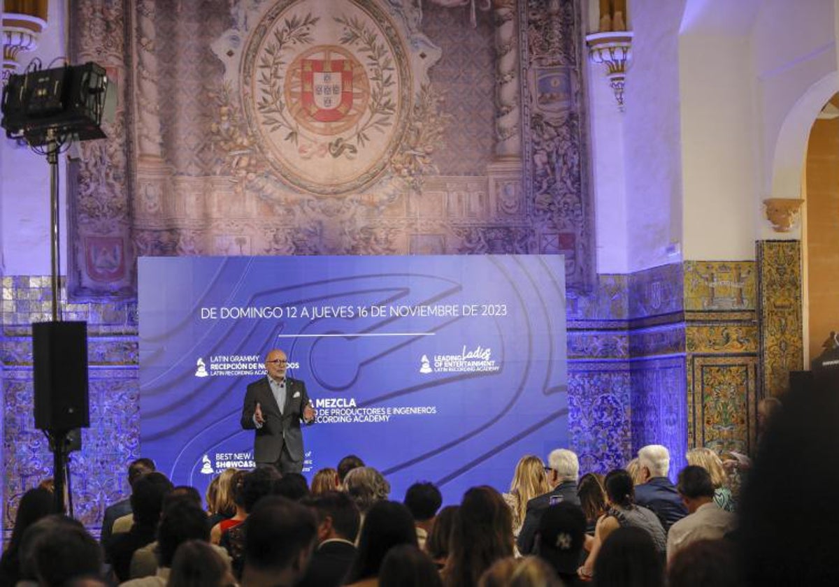 Presentació de los Grammy en el Alcázar el pasado mes de mayo