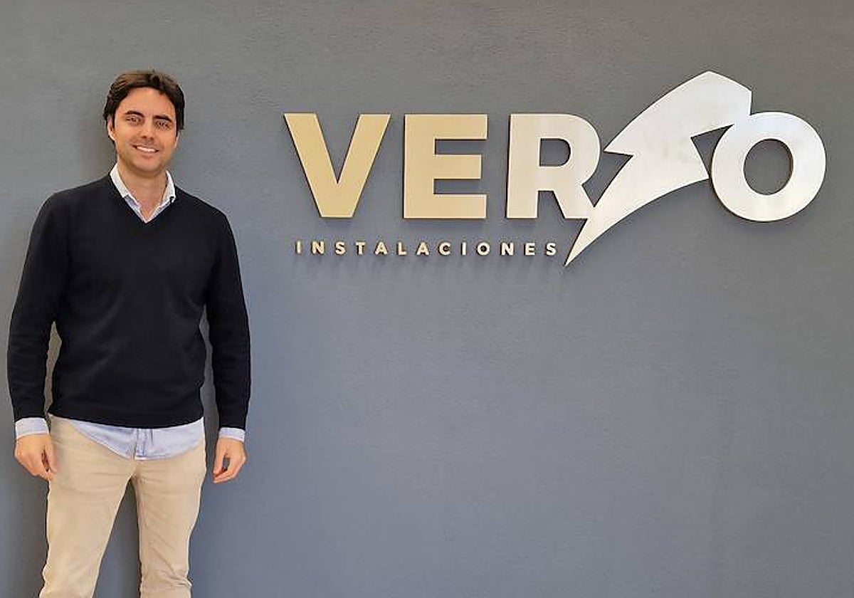 Alvaro San Basilio, fundador y CEO de la compañía sevillana Verso, especializada en instalación y mantenimiento de puntos de recarga de vehículos eléctricos