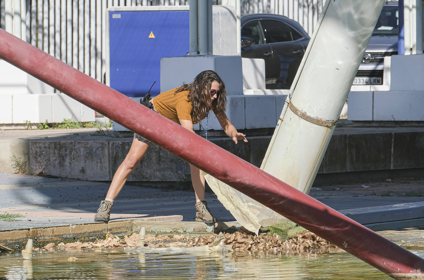 La Cartuja vive el rodaje de '1992', la serie de Álex de la Iglesia para Netflix