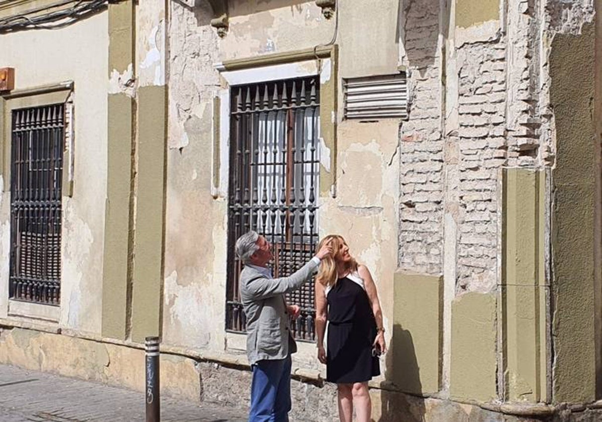 El delegado de Educación en Sevilla, Miguel Ángel Araúz, en el conservatorio Cristóbal de Morales en julio de 2023