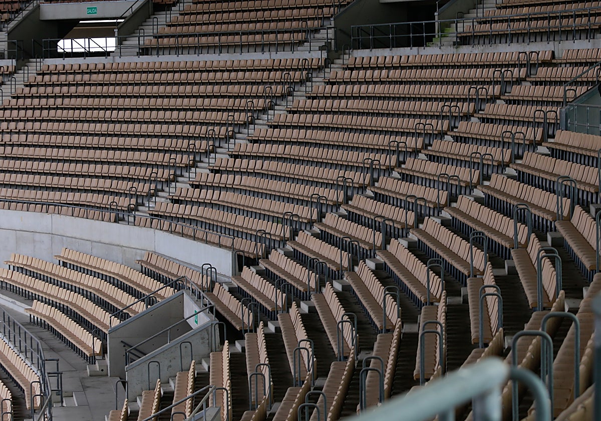 Grada del Estadio de la Cartuja