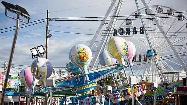 Calle del Infierno de la Feria de Abril de Sevilla