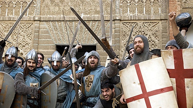 Rodaje en el Alcázar de 'El Reino de los cielos'