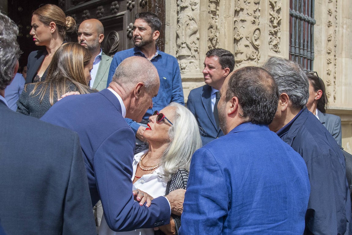 Capilla ardiente de María Jiménez en Sevilla