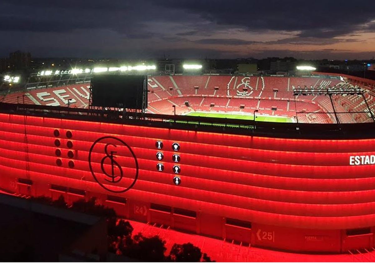 El estadio Ramón Sánchez-Pizjuán