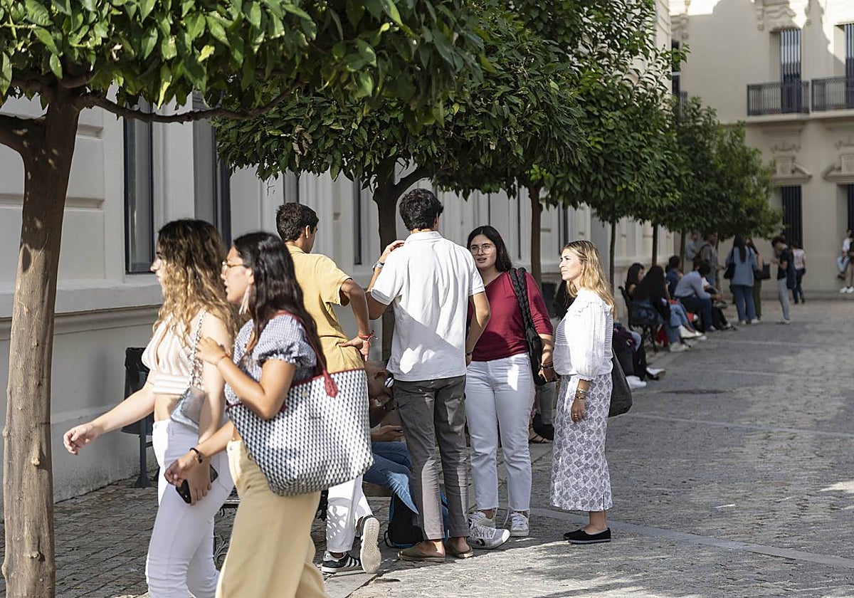 Inicio de curso en la Universidad de Sevilla