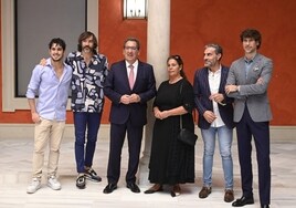 Juan Habichuela, Pedro el Granaíno, Aurora Vargas, El Junco y Alberto Sellés, en los Jueves Flamencos de Cajasol