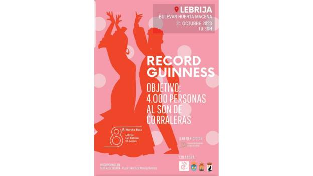 Cartel de la 8ª edición de la Marcha Rosa