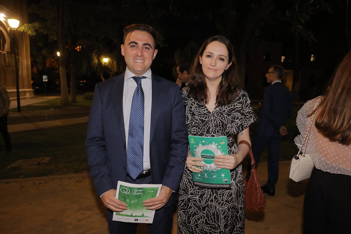 Miguel Ángel Ramírez y Paula Sánchez