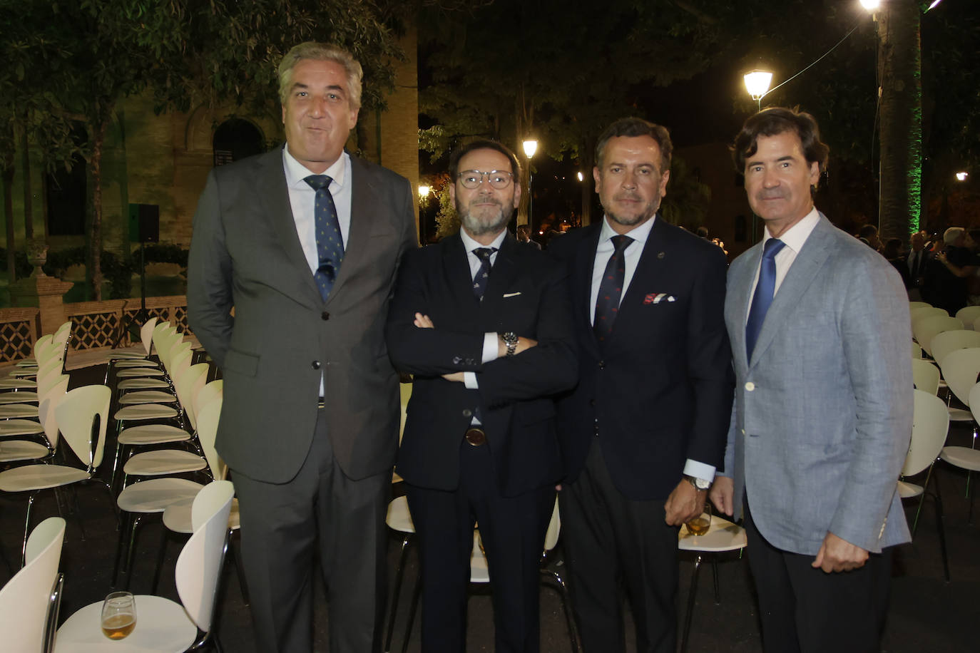 David Alva, Javier González, Carlos León y Miguel Rus