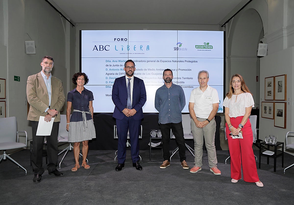 Javier Rubio, Ana Warleta, Antonio Mancilla, David León, Federico García y Nieves Rey