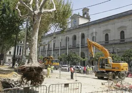 La Plaza Nueva de Sevilla será remodelada después de la Semana Santa