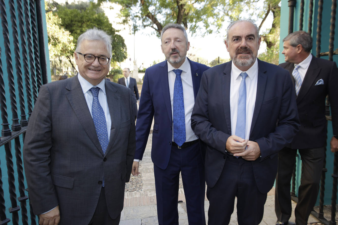 Antonio Yélamo, Cristóbal Martínez y Luis Gresa