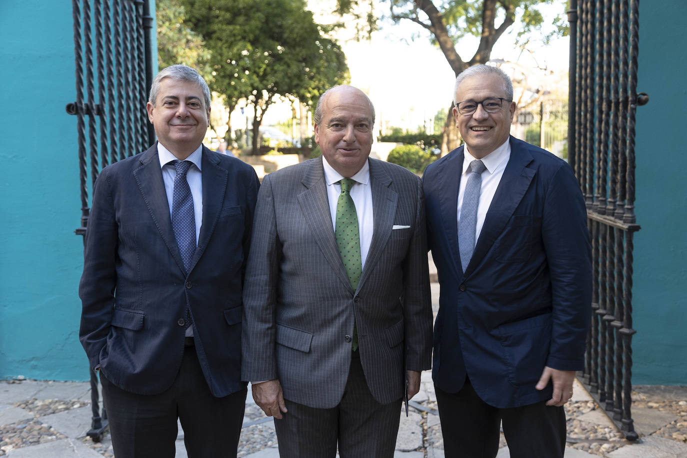 Francisco Reifs, Luis Miguel Martin Rubio y Damián Cabrera