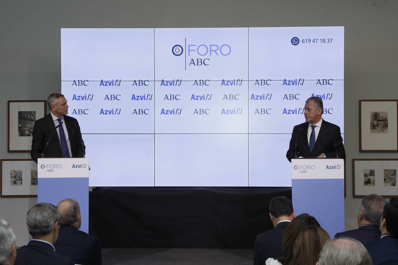 Alberto García Reyes y José Luis Sanz