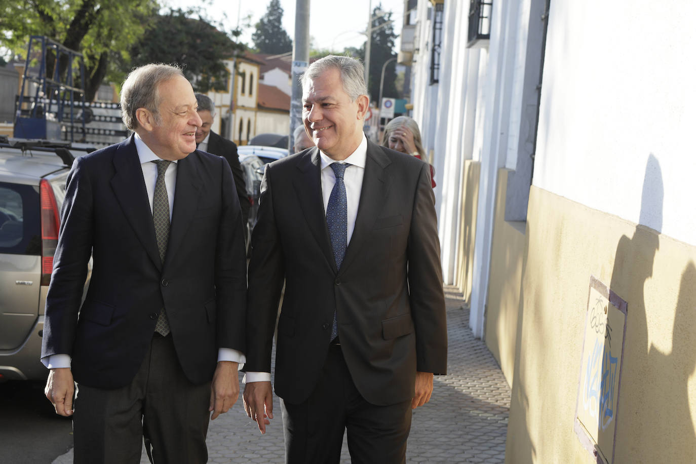 Álvaro Rodríguez Guitart y José Luis Sanz