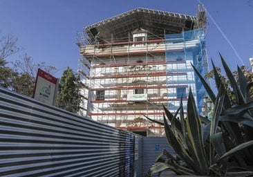 La plaza de la Concordia, la zona cero de las obras en Sevilla