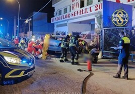 Ingresados graves en la UCI los dos heridos en el accidente mortal del polígono Carretera Amarilla de Sevilla