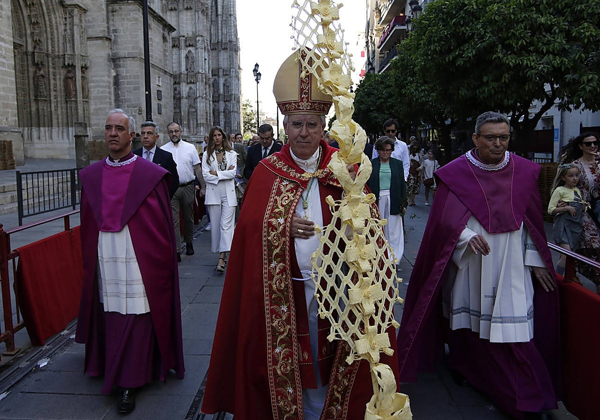 Procesión de Palmas el pasado Domingo de Ramos en Sevilla
