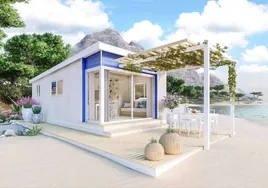 La casa prefabricada inspirada en las islas griegas con la que te sentirás como Meryl Streep en 'Mamma Mia!'