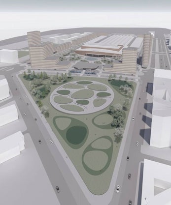 Imagen secundaria 2 - Distrito portuario, estadio Benito Villamarín y Santa Justa