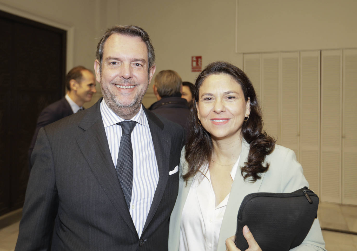 Antonio Somé y Cristina González