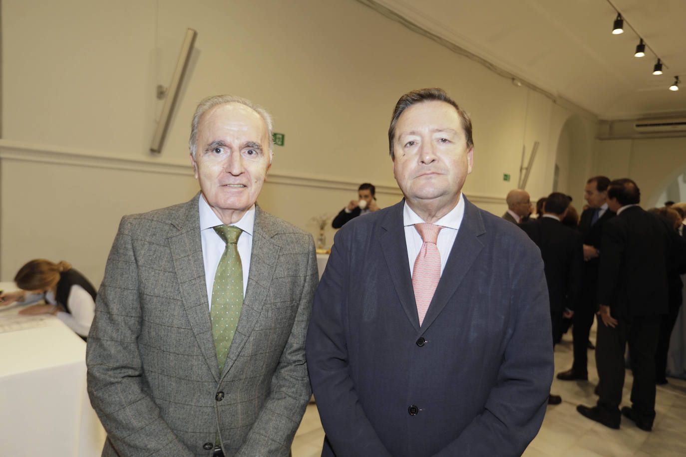 Moisés Sampedro y Gustavo de Medina